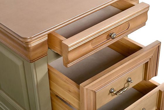 Тумба прикроватная "Оливия" массив и шпон ольхи 9