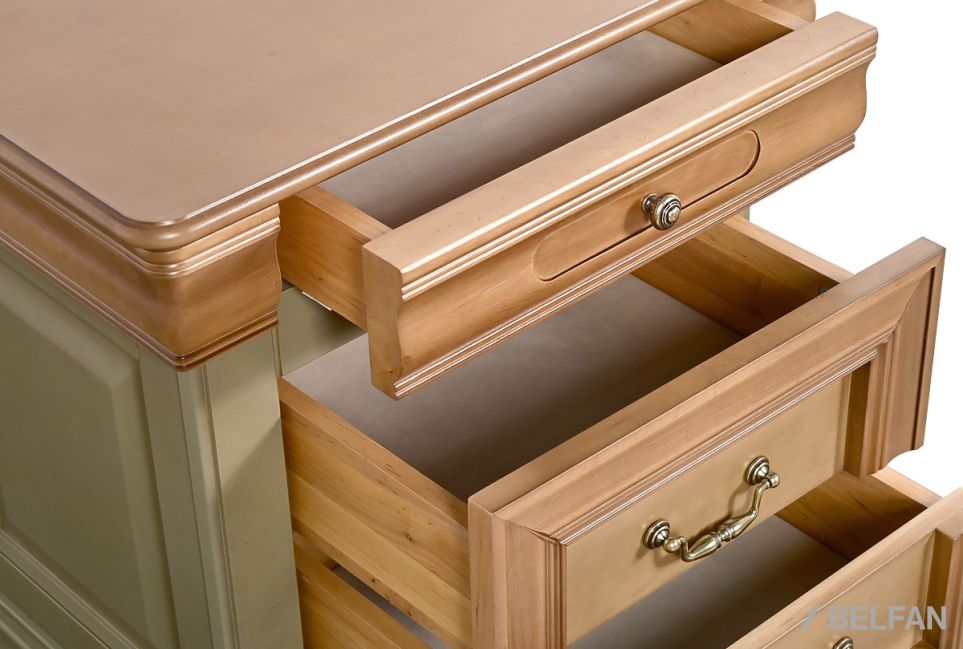 Тумба прикроватная "Оливия" массив и шпон ольхи 5