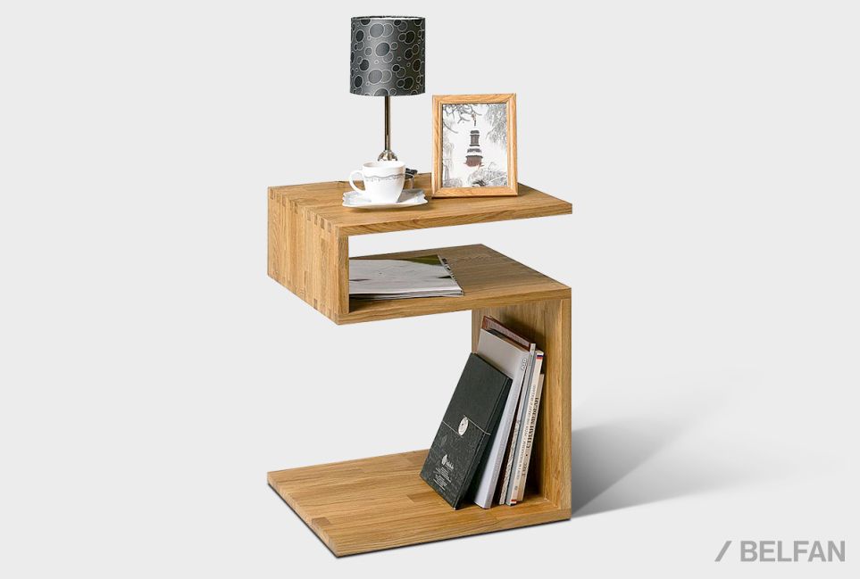 Стол приставной "Арт" (фигурный) массив дуба 1