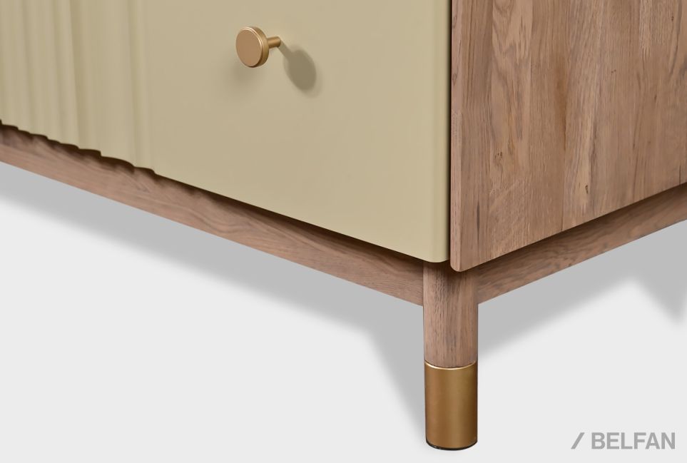 Комод "Меридиан" 3 массив дуба, МДФ 2