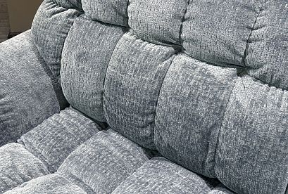 "Атлас" диван 2-х местный; нераскл.; 15L+15R; Nicoya Darkgrey (гр.2/Турция)