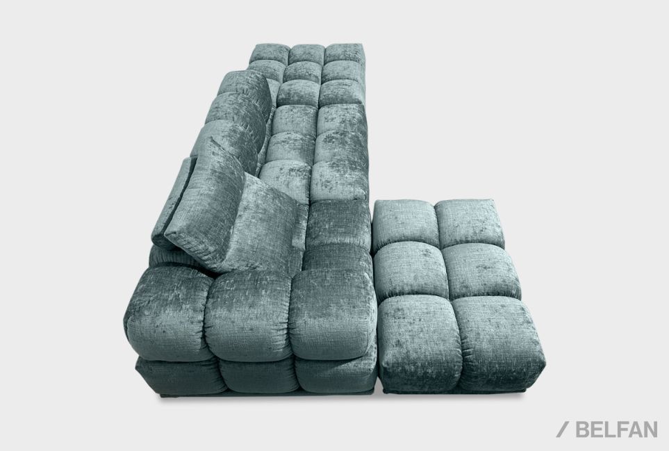 "Киото" диван с оттоманкой 3