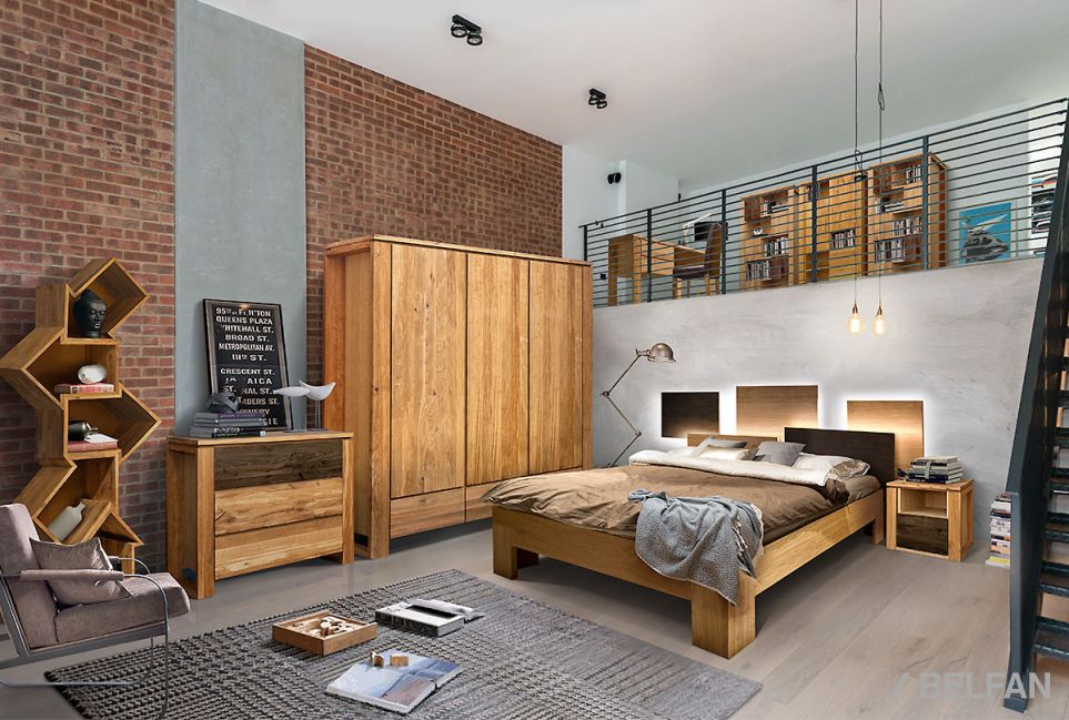 Комод "Берген" В-3 массив и шпон дуба 2