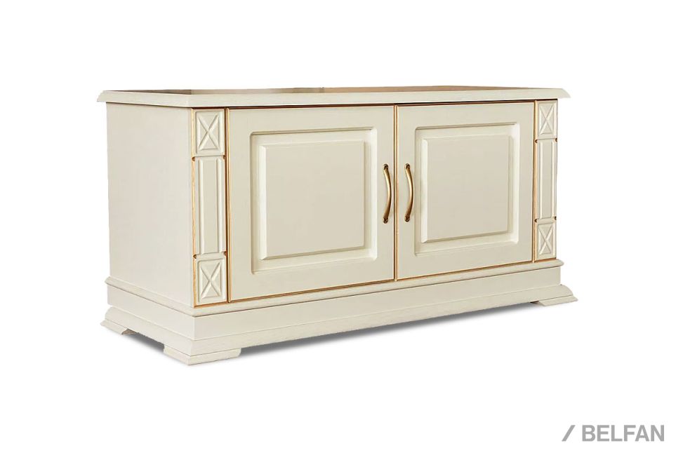 Тумба для обуви "Верди Люкс" 25 массив и шпон дуба 1