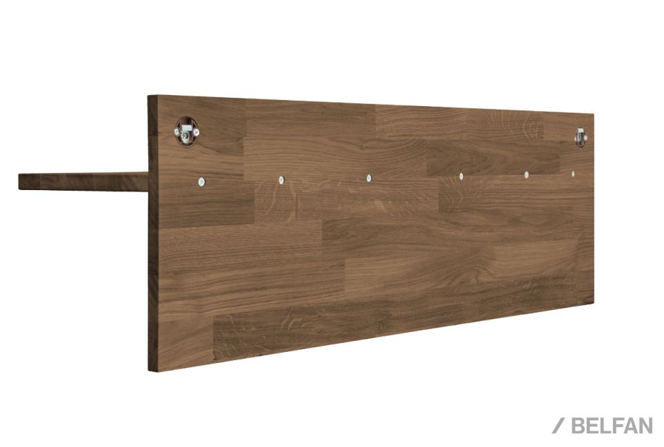 Вешалка настенная "Арт" массив дуба 7