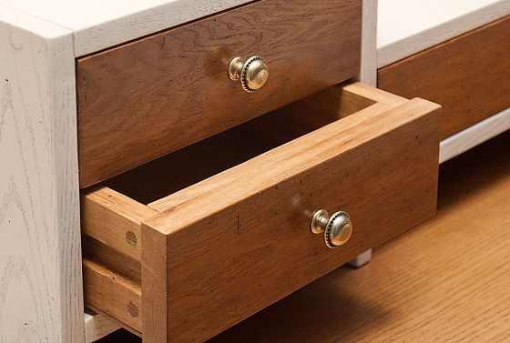 Зеркало для стола туалетного "Шамбор" массив и шпон дуба 4