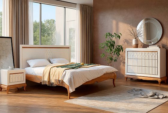 Кровать "Армония" массив и шпон дуба 4