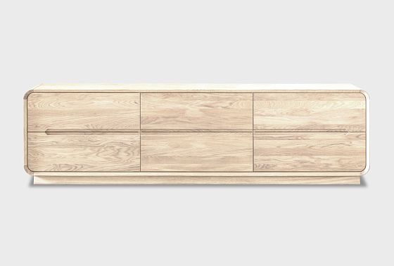 Тумба под ТВ "Монблан" 200 массив дуба 5