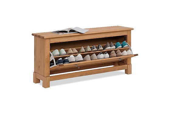 Тумба для обуви "Рауна" 01 массив сосны 3