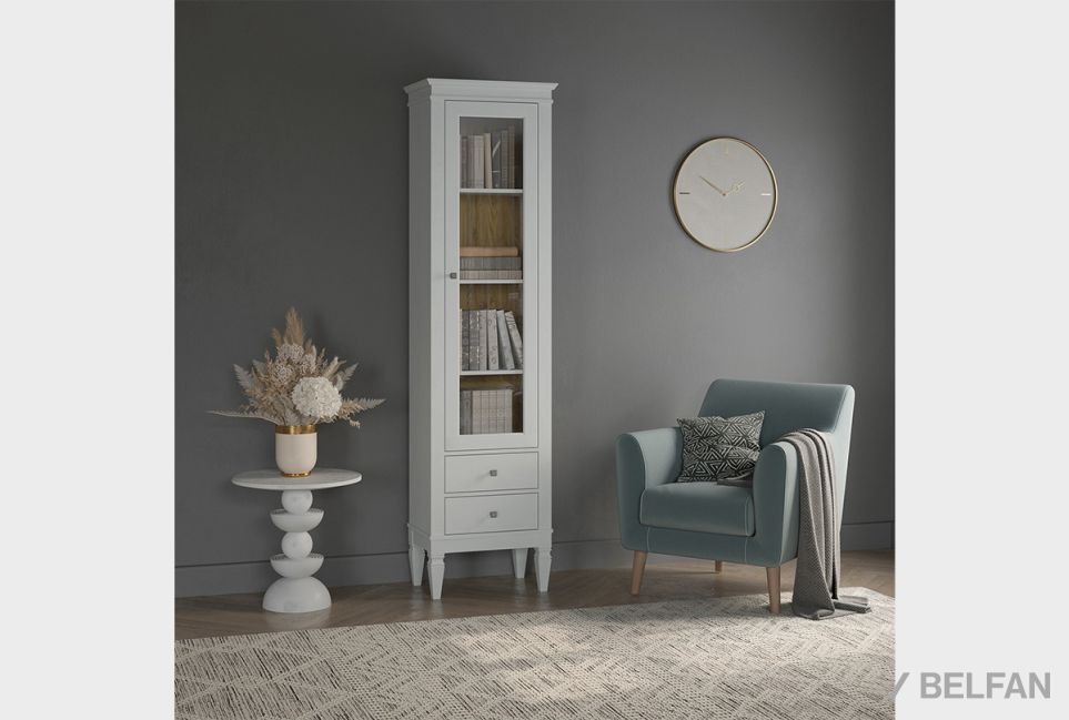 Витрина "Ольса-С" 102 (правый) массив сосны 1