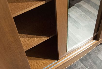 Шкаф-купе для одежды 3-х дв. "Трио" (с зеркалом)