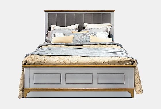 Кровать "Бриансон" массив и шпон дуба, МДФ 7