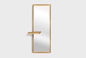 Зеркало настенное с полкой 