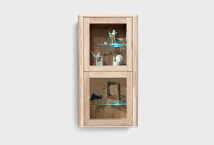 Шкаф навесной 1-но секц. вертикальный "Норд" (левый)