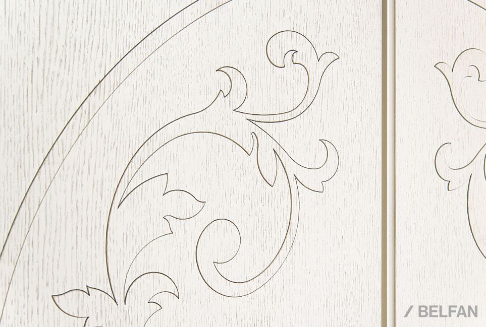 Тумба "Соната" высокая (декор) массив и шпон дуба 5