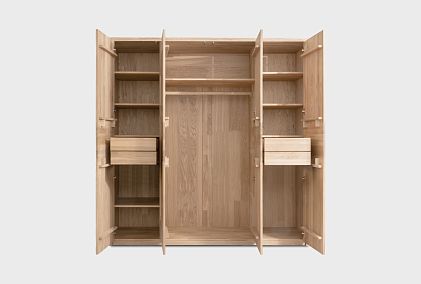 Шкаф для одежды 4-х дверный "Норд" (с ящиками)