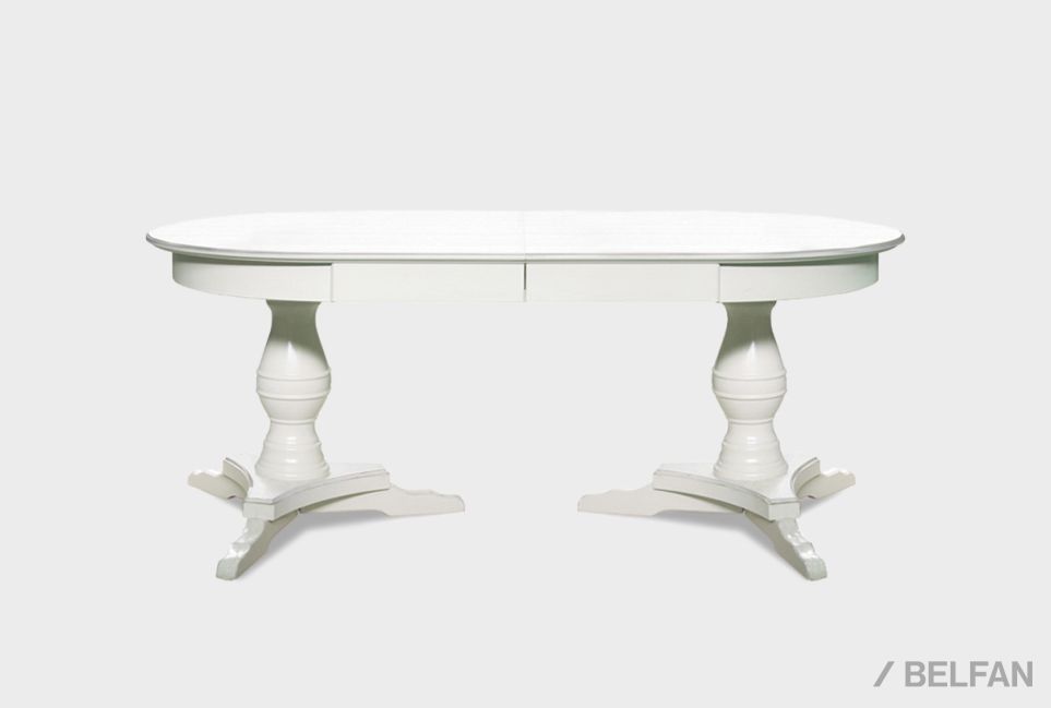 Стол обеденный "Полонез" 41/01 массив и шпон дуба 1