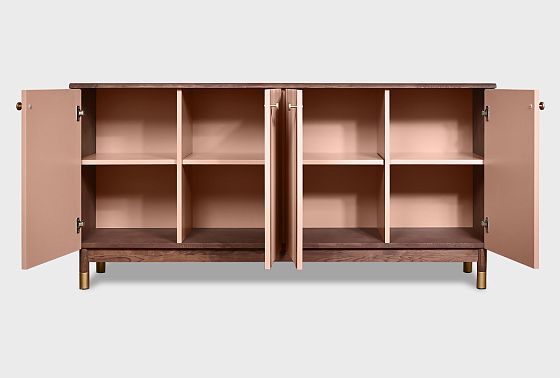 Тумба "Меридиан" 4 массив дуба, МДФ 8