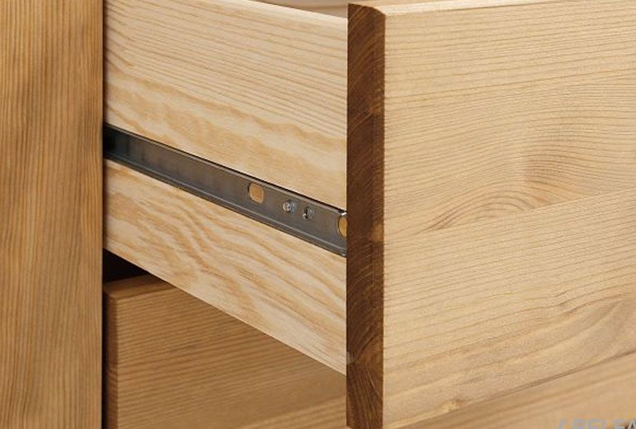 Стол письменный "Рауна" 14 (2 тумбы) массив сосны 3