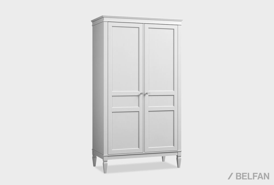 Шкаф для одежды 2-х дверный "Ольса-С" 20 массив сосны 2