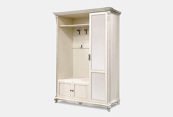 Шкаф комбинированный "Алези 1з" массив и шпон дуба 3