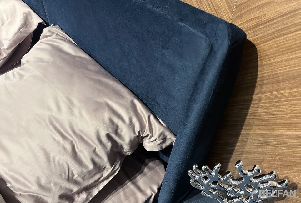 Кровать "Сакраменто" (мягкое изголовье) массив дуба 3