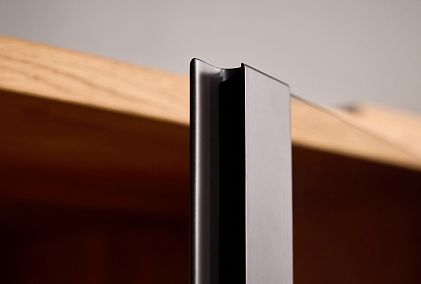 Шкаф с витриной 1-но дверный "Уоллстрит" (левый)