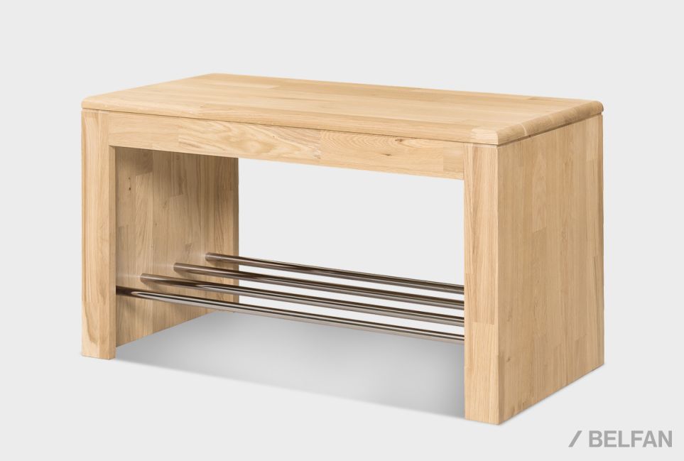 Тумба для обуви "Арт" массив дуба 2