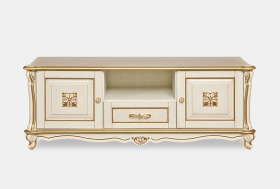 Тумба под ТВ "Алези 2 Люкс" массив и шпон дуба 5