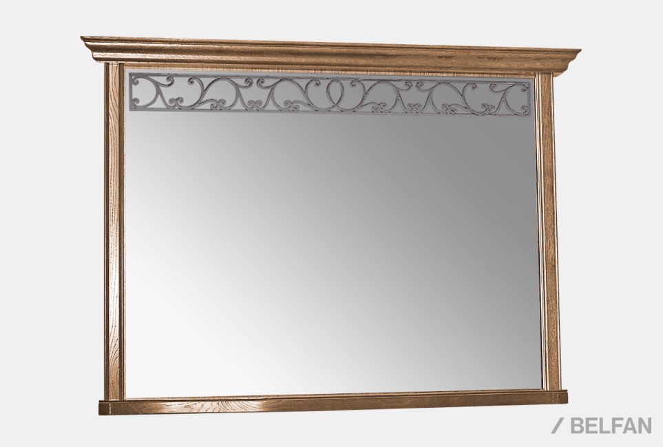 Зеркало "Тэфи" 28 массив и шпон дуба 1