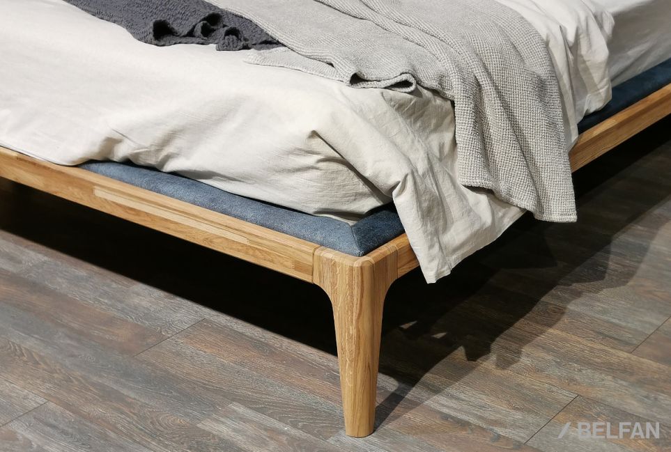 Кровать "Бергамо" (мягкое изголовье) массив дуба 2