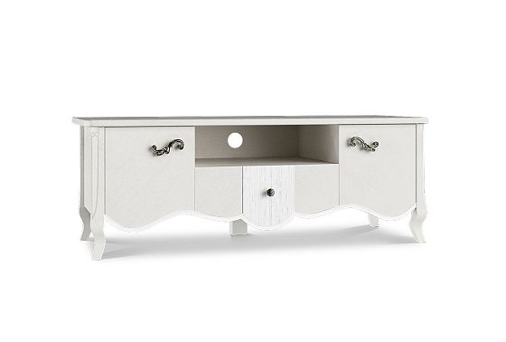 Тумба под ТВ "Катрин" (узкая) массив и шпон дуба 3