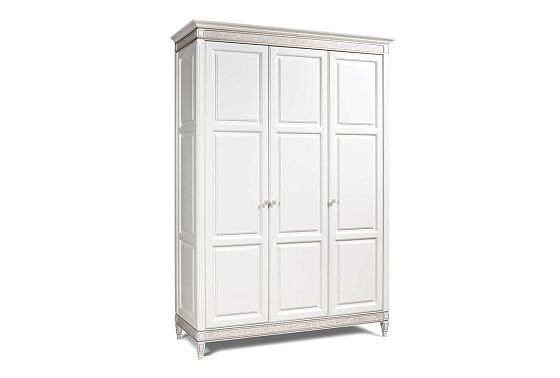 Шкаф для одежды 3-х дв. "Сиена" массив и шпон дуба, МДФ 7