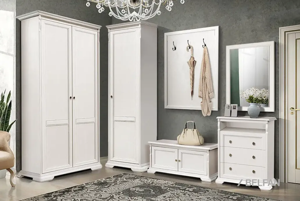 Прихожая «Лика» #1 белая эмаль