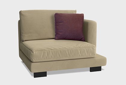 "Леформ" секция 1-но местная с подлокотником