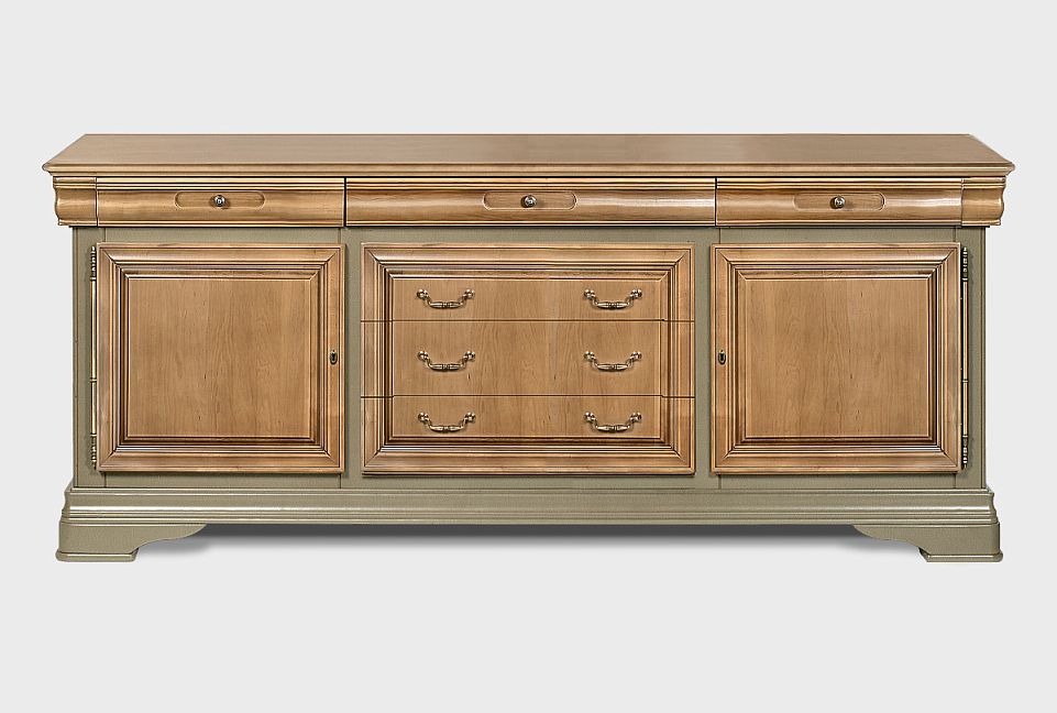 Тумба с ящиками "Оливия"; олива