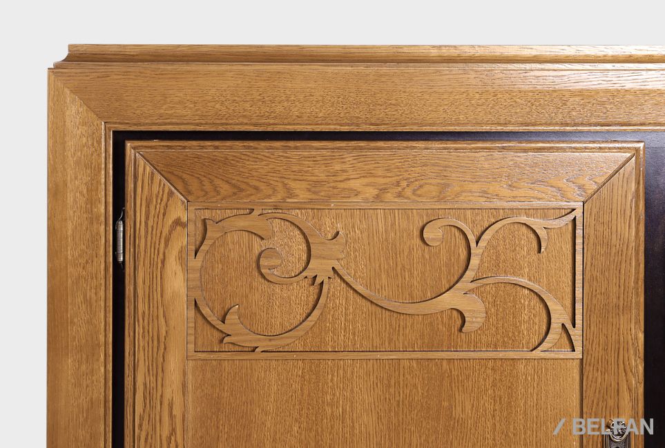 Тумба "Соната" 3 (с ящиками) массив и шпон дуба 5