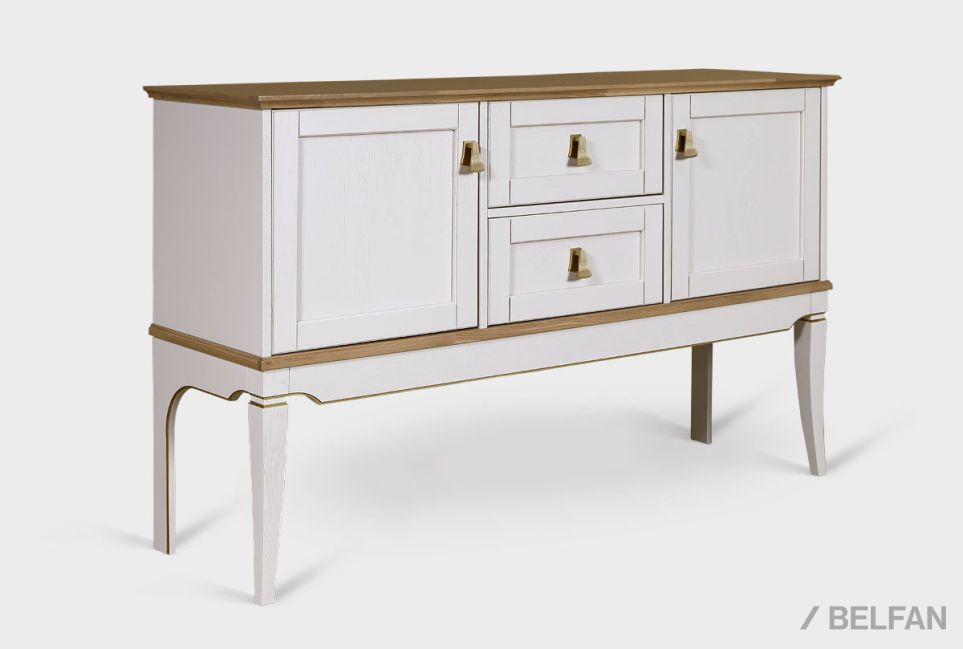 Тумба "Стюарт" массив и шпон дуба 3