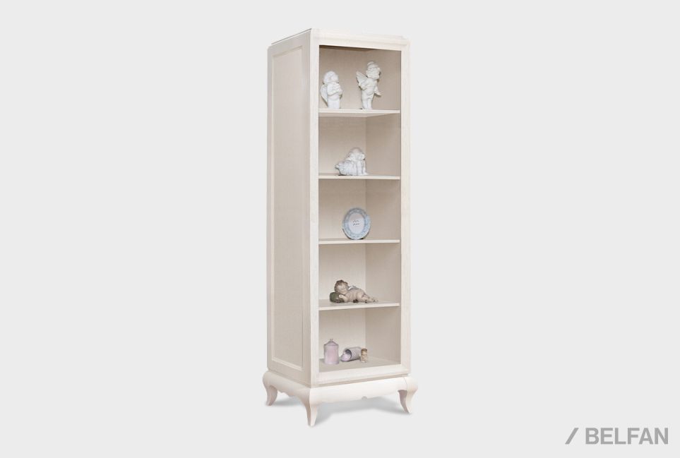 Стеллаж "Соната" массив и шпон дуба 1