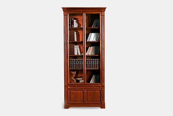 Шкаф комбинированный "Престиж" 33 массив и шпон берёзы 3