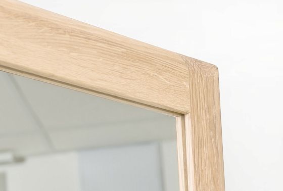 Зеркало напольное "Арт" массив дуба 7