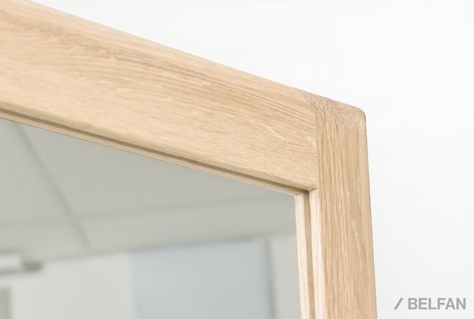 Зеркало напольное "Арт" массив дуба 2