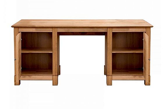 Стол письменный "Рауна" 20 (2 тумбы) массив сосны 2