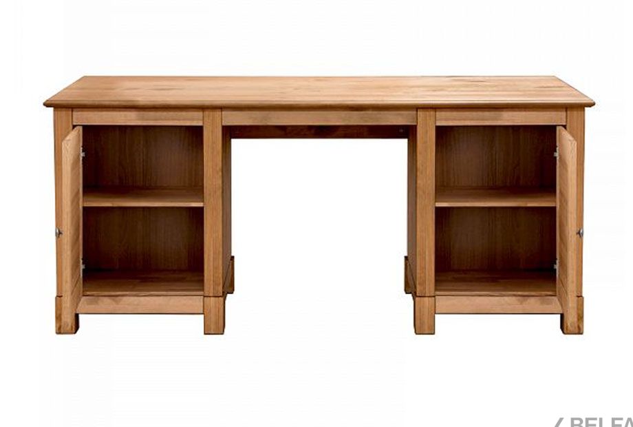 Стол письменный "Рауна" 20 (2 тумбы) массив сосны 3