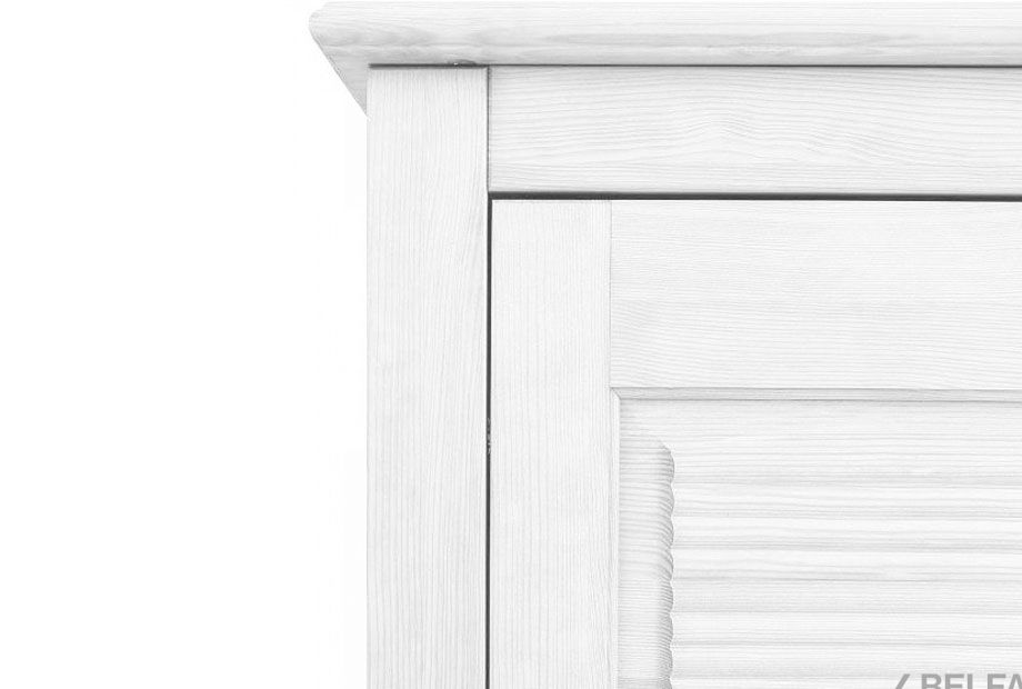 Шкаф для одежды 3-х дв. "Рауна" 30 массив сосны 2