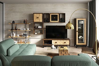 Стеллаж открытый "Cube Design" 4