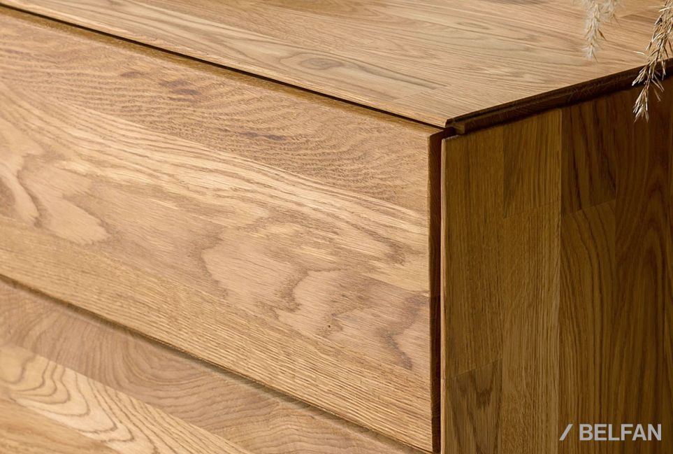 Тумба "Гринвуд" 3 (низкая) массив дуба 8