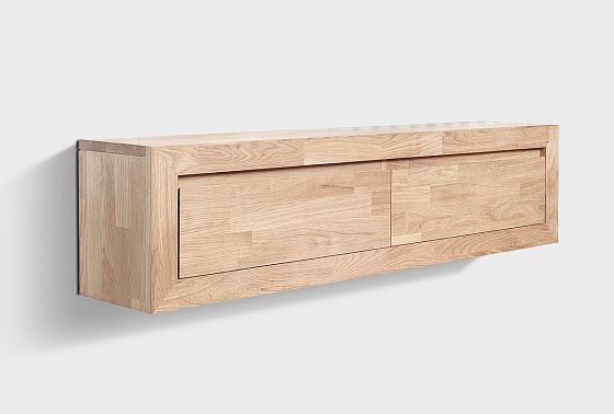 Тумба навесная "Арт" массив дуба 9