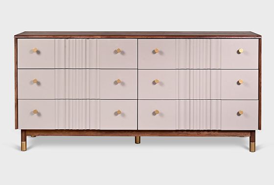 Комод "Меридиан" 6 массив дуба, МДФ 5