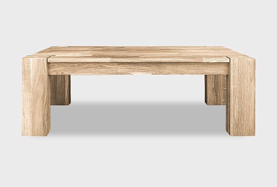 Стол журнальный "Берген" П-03 (сечение опор 120х90) массив дуба 2